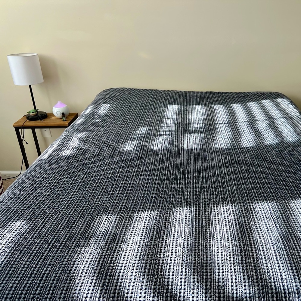Pottery Barn Honeycomb Cotton Duvet